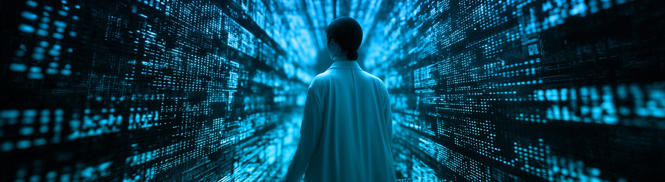 AI Agent surrounded by data